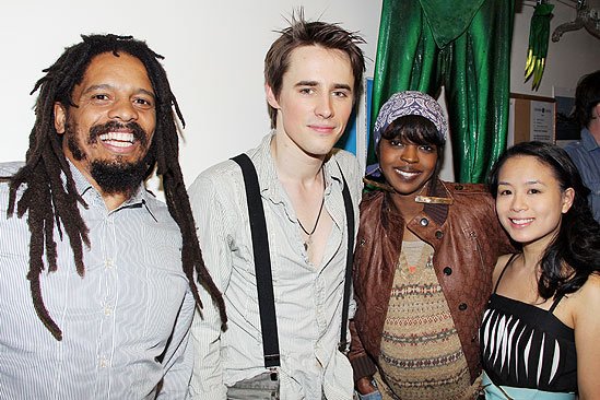 Rohan Marley and Lauryn Hill