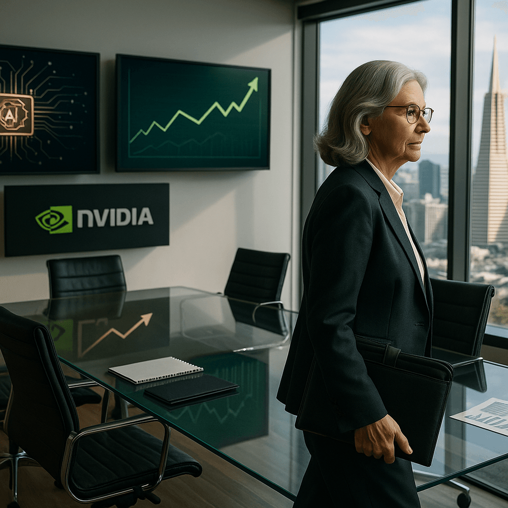 Nvidia board member Persis Drell steps down after a decade, departing with $26 million in stock