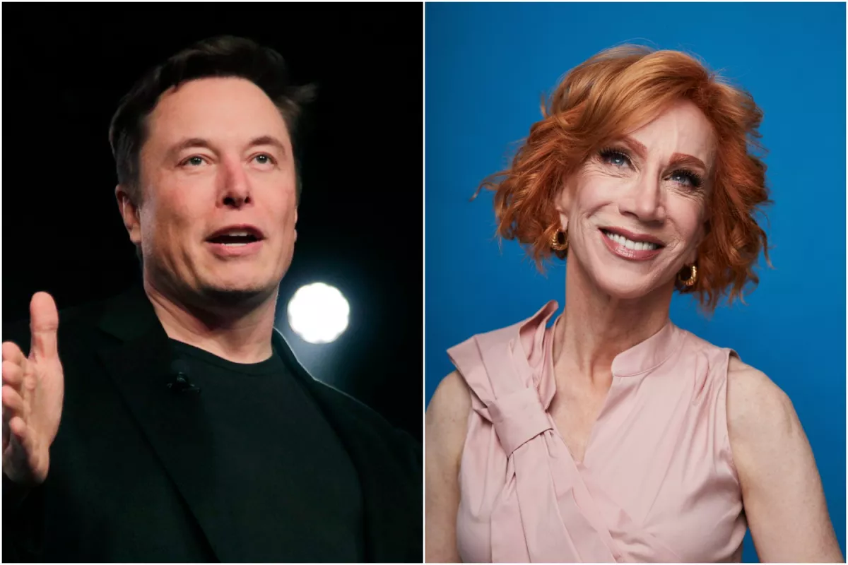 Twitter suspends Kathy Griffin for posing as Musk