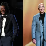 Jeff Bezos and Jay-Z